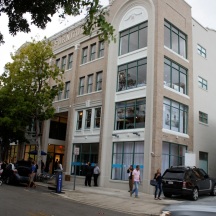 The beautiful Moore Building was built in 1921 as the furniture showroom space for Moore and Sons.